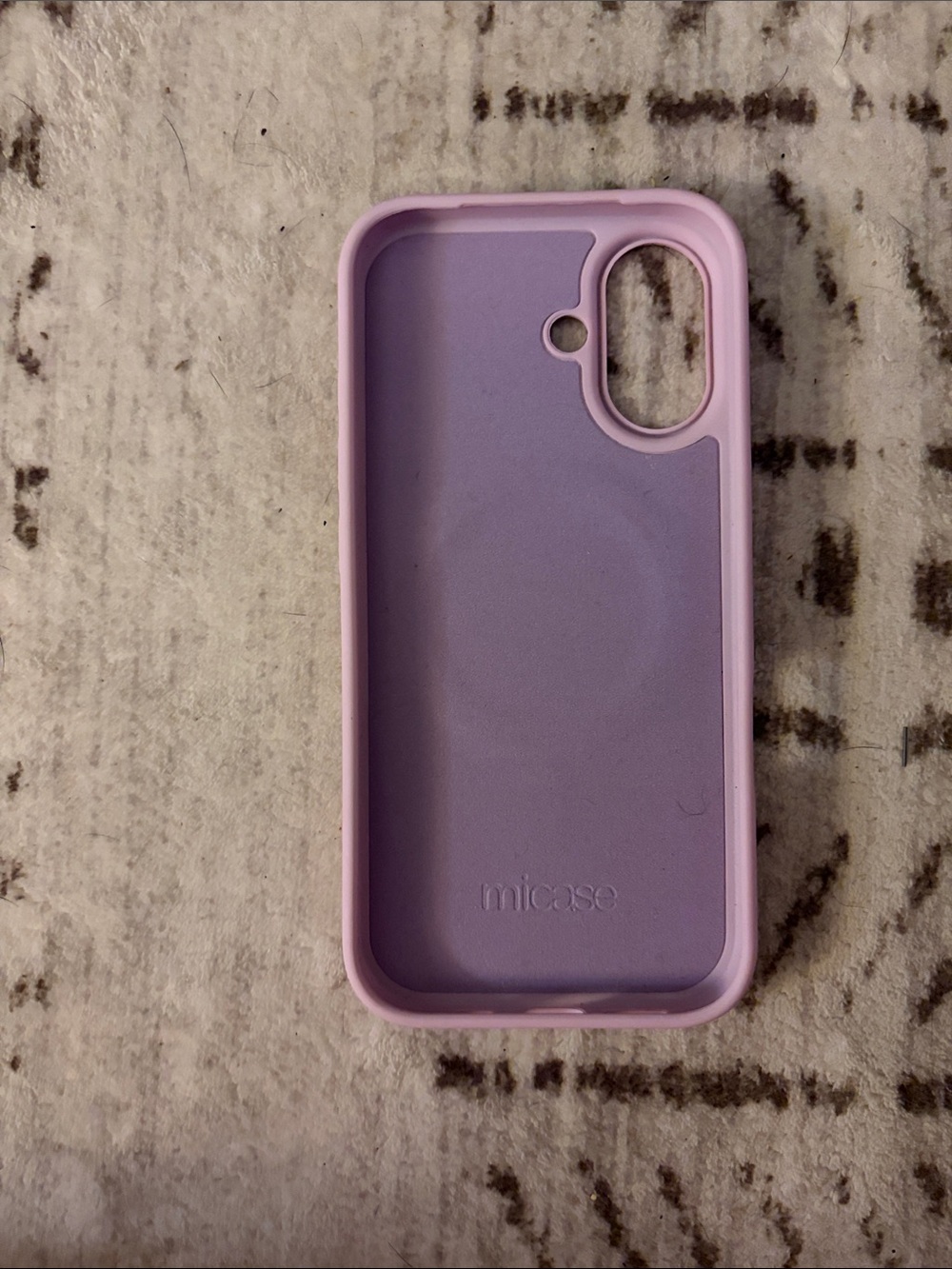 MiCase Lavender and Pink Dual-Tone Protective Phone Case